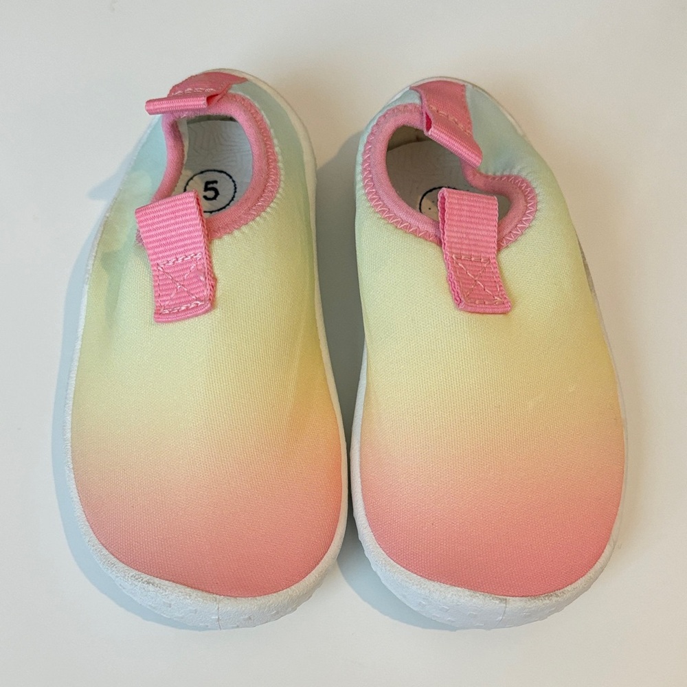 Cat & Jack Kids Water Shoes - Pink and Orange Gradient